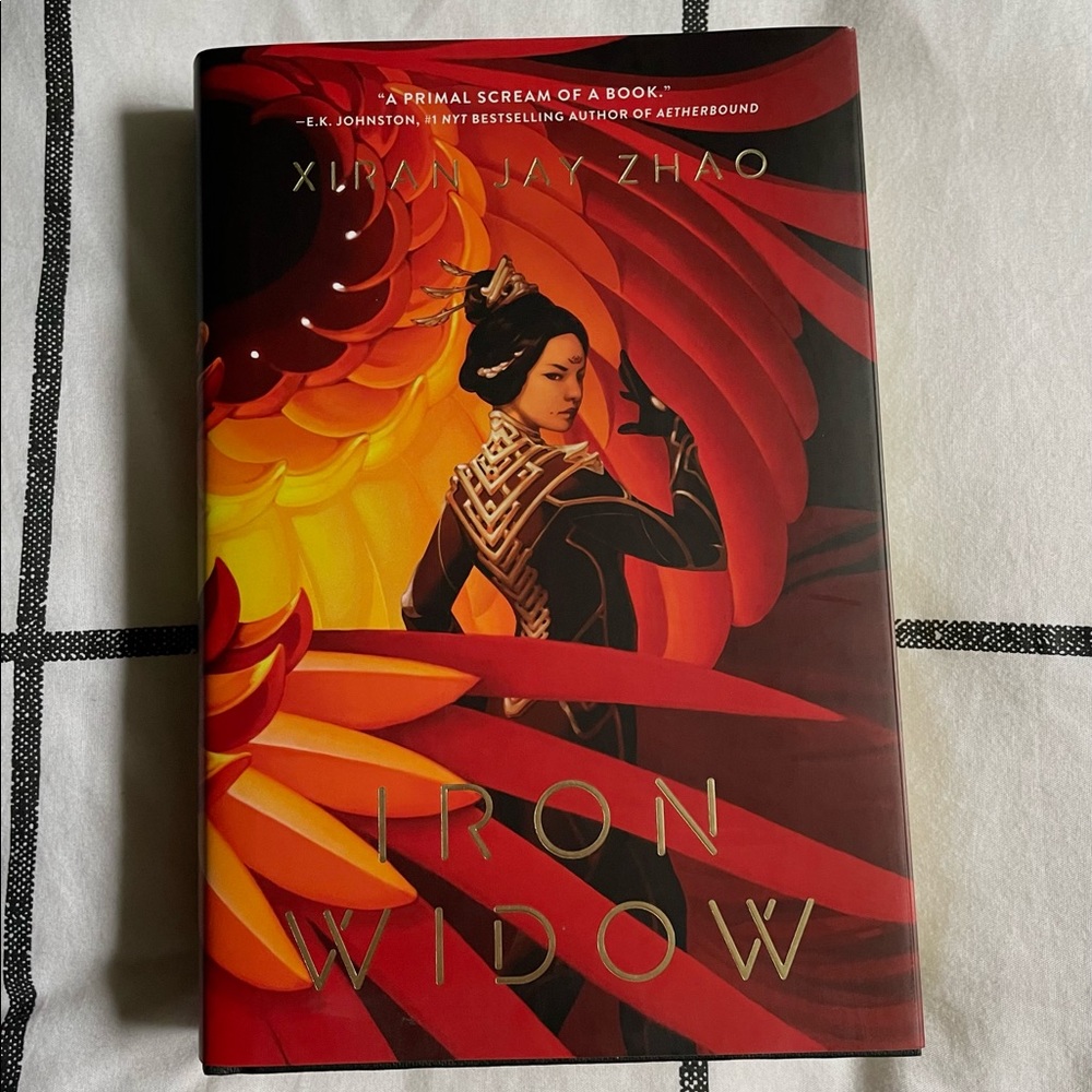 New regular hardcover Iron Widow Book, by Xiran Jay Zhao